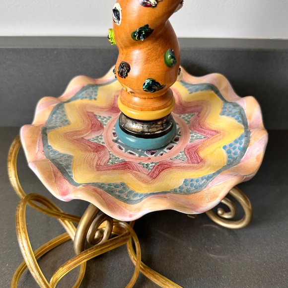 Vintage MacKenzie-Childs Lamp - Picture 2 of 9